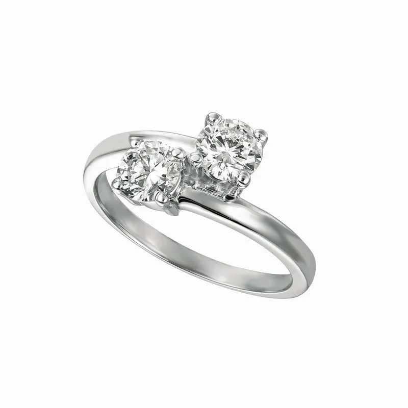 DIAMOND RING 14K GOLD (1 CTW) 8