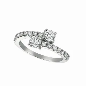 DIAMOND RING 14K GOLD (1.04 CTW) 2
