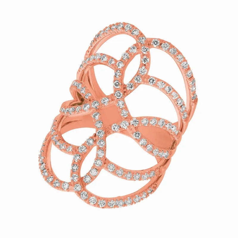 DIAMOND RING 14K GOLD (1.1 CTW)