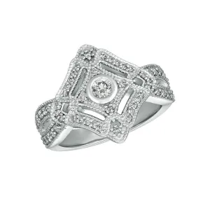 DIAMOND RING 14K OLD (0.54 CTW)