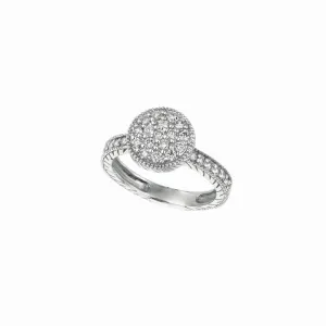 DIAMOND ROUND RING 14K GOLD (0.62 CTW) 1