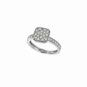 DIAMOND SQUARE RING 14K GOLD (0.5 CTW) 1