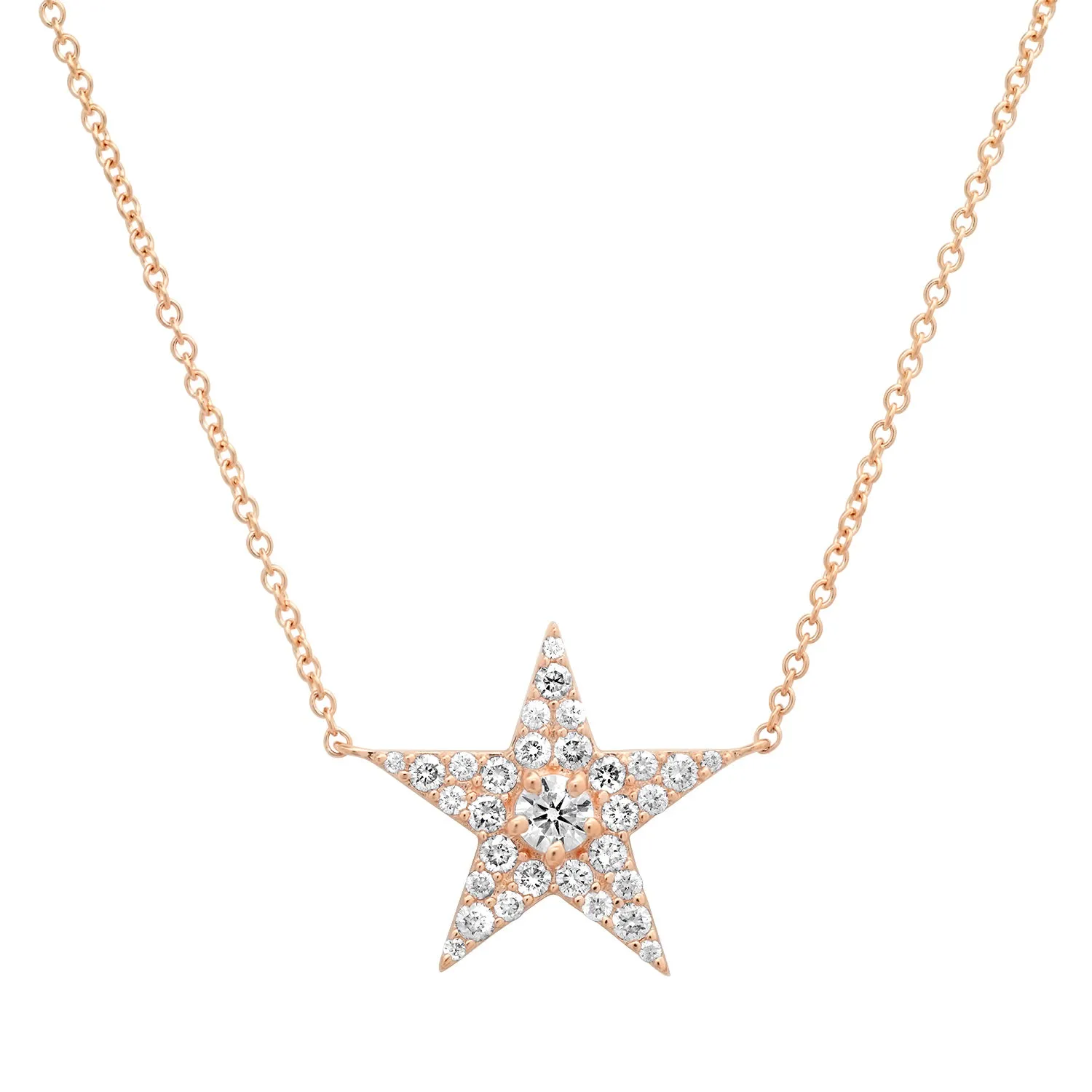 Diamond Star Necklace