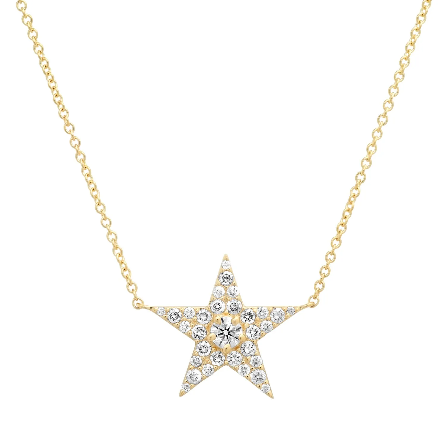 Diamond Star Necklace