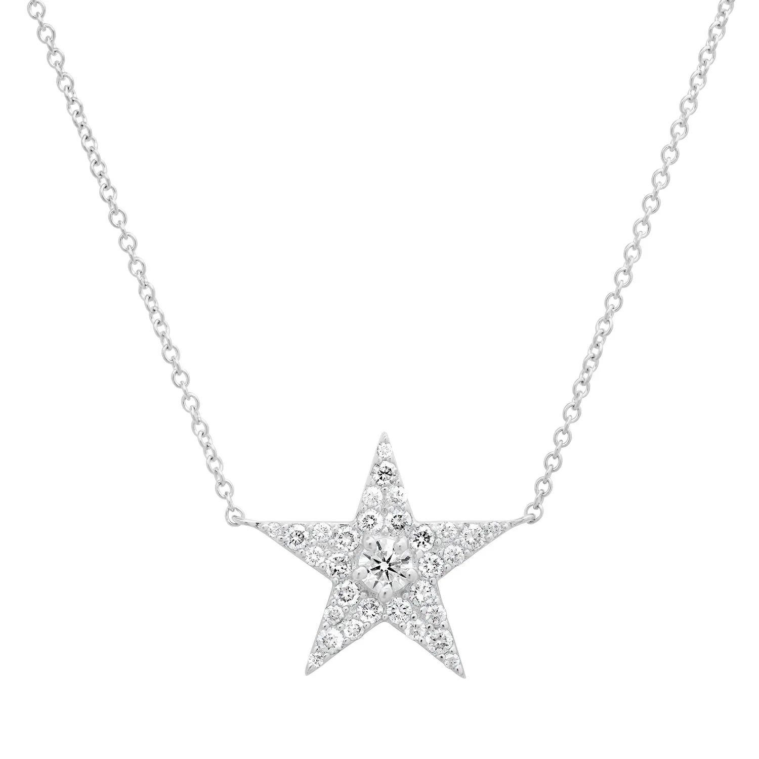 Diamond Star Necklace