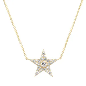 Diamond Star Necklace