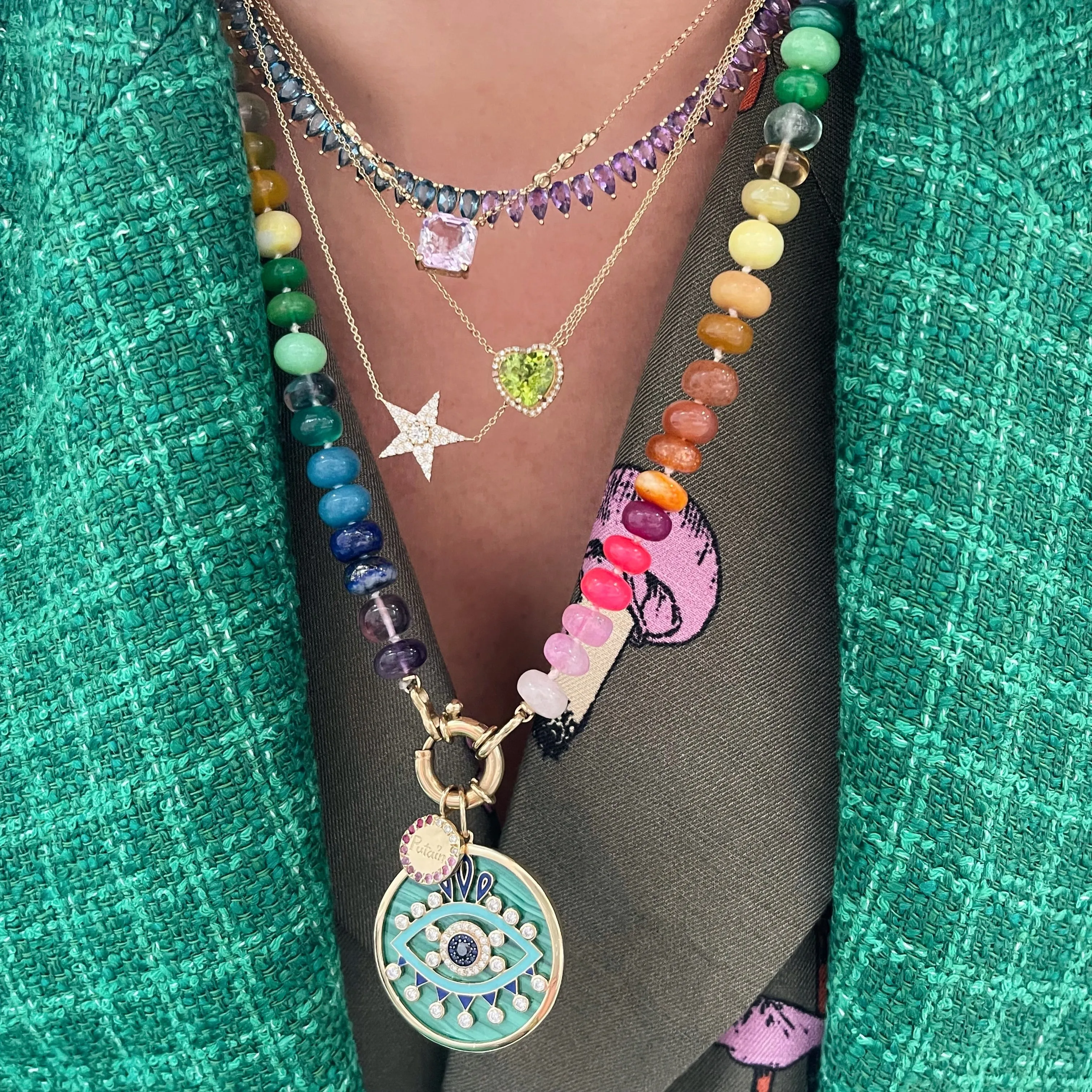 Diamond Star Necklace