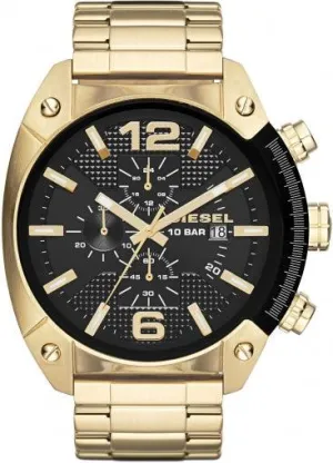 Diesel Overflow DZ4342 Gold Watch