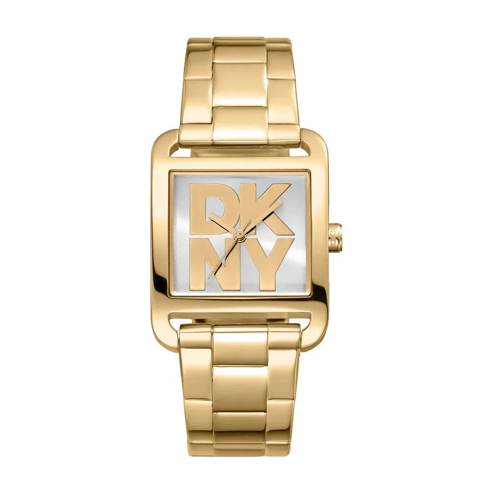 DKNY City Maxi Silver Dial Womens Watch