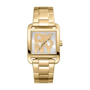 DKNY City Maxi Silver Dial Womens Watch