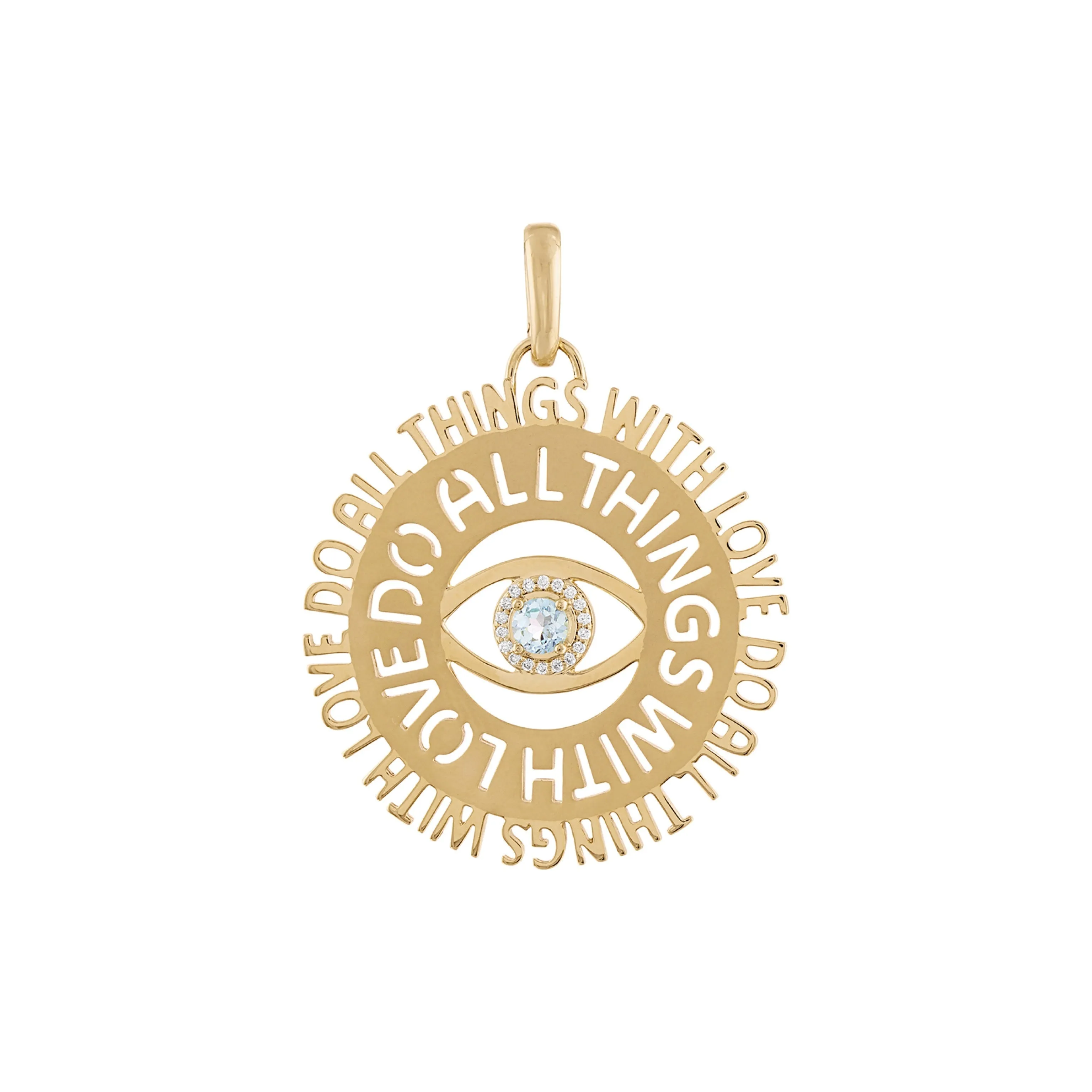 Do all Things with Love Pendant