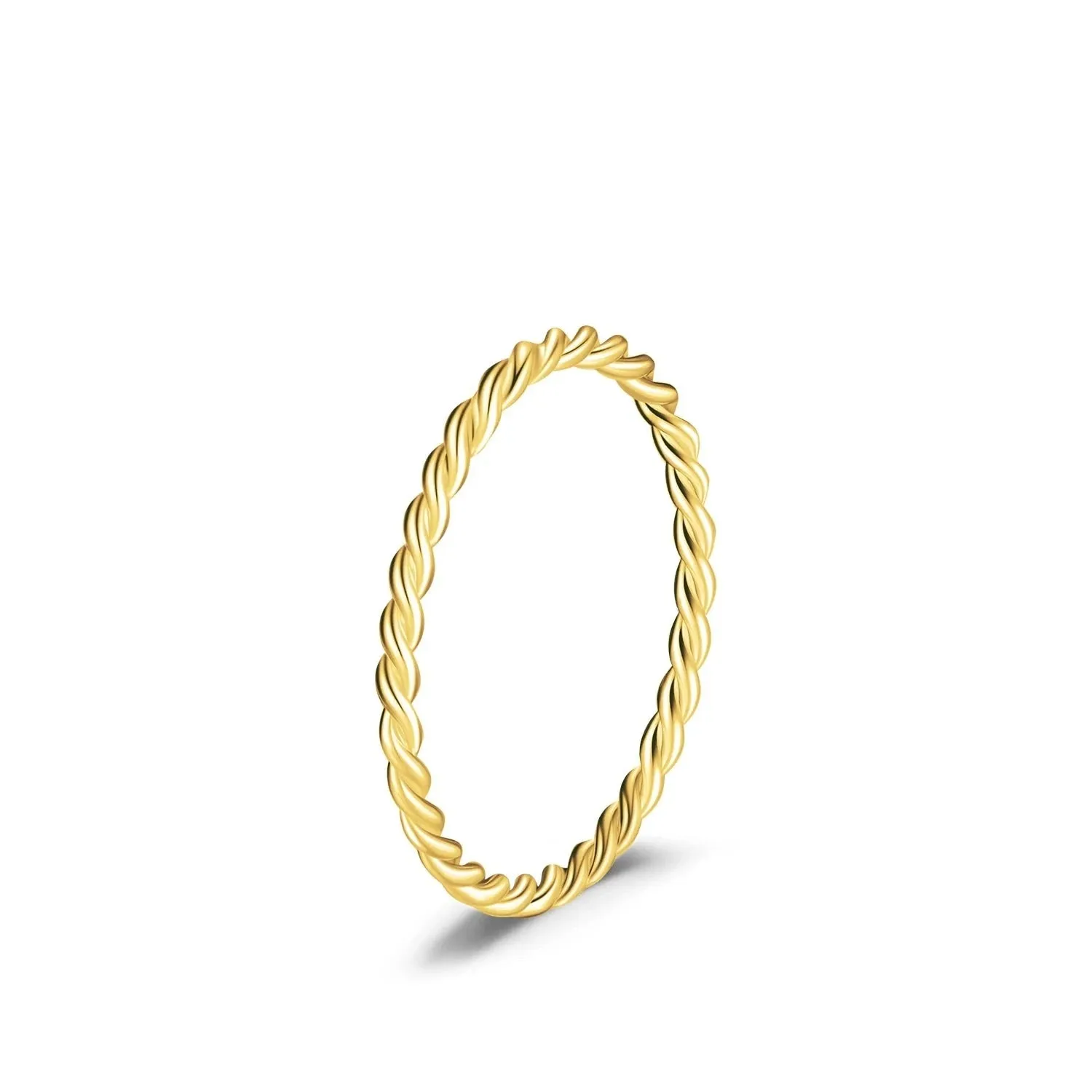 Elegant Wave Geometric Stackable Rings