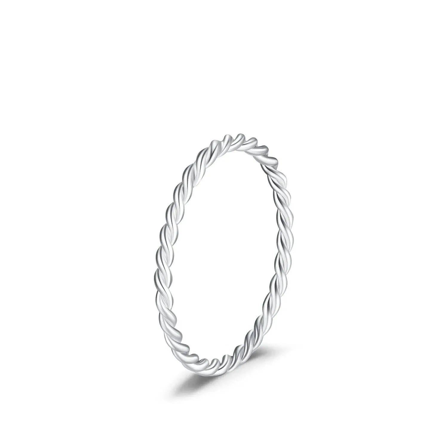 Elegant Wave Geometric Stackable Rings