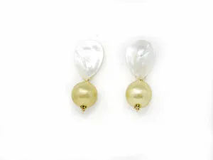 Elizabeth Earrings-Gold