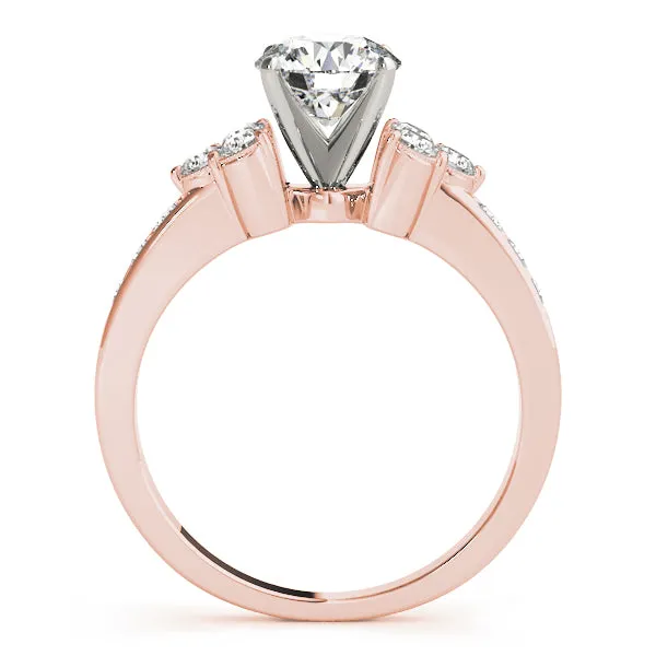Engagement Rings Cluster Sides - TN82773