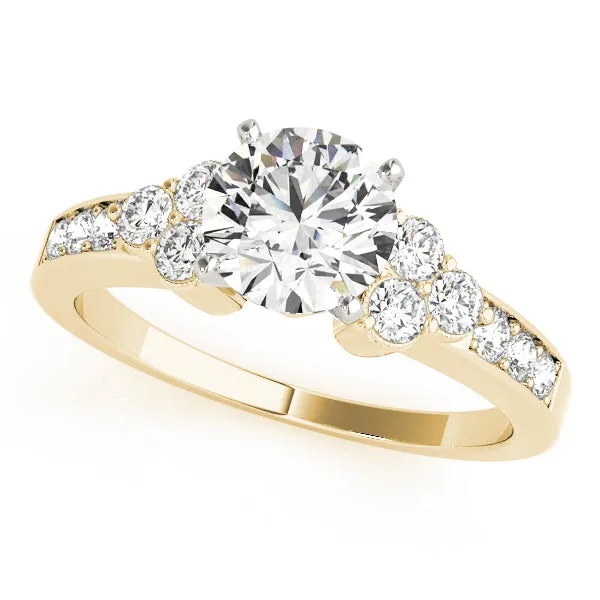 Engagement Rings Cluster Sides - TN82773