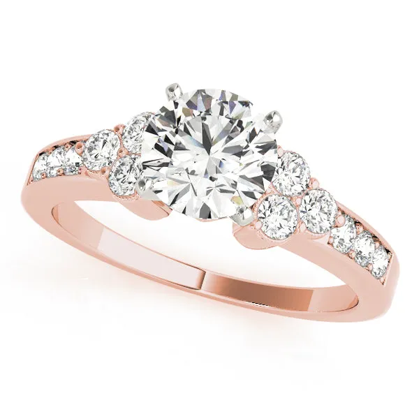 Engagement Rings Cluster Sides - TN82773