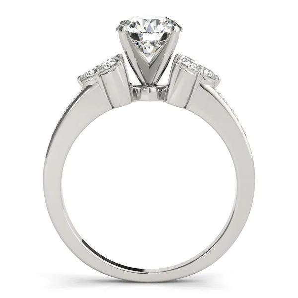 Engagement Rings Cluster Sides - TN82773