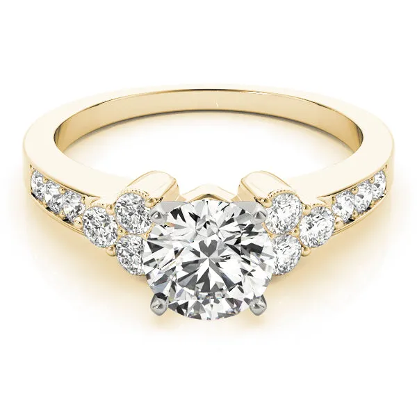 Engagement Rings Cluster Sides - TN82773