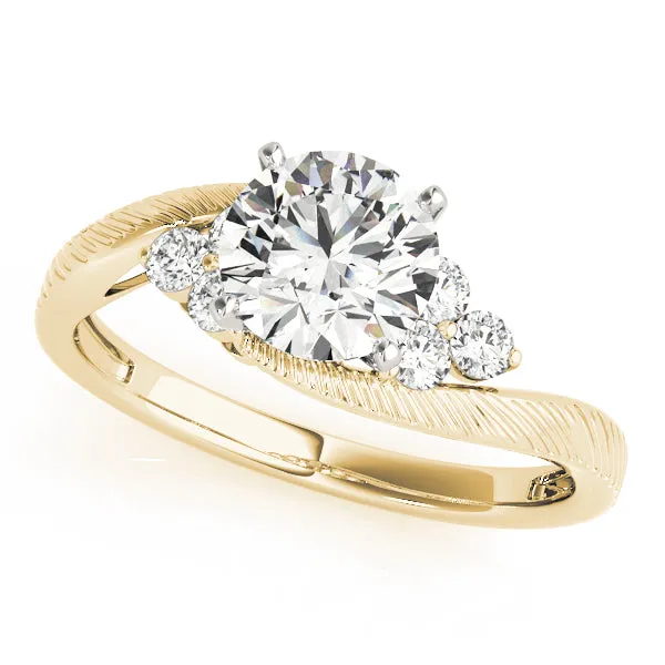 Engagement Rings Cluster Sides - TN84476