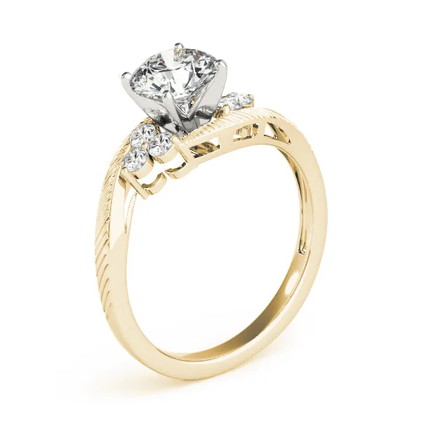 Engagement Rings Cluster Sides - TN84476