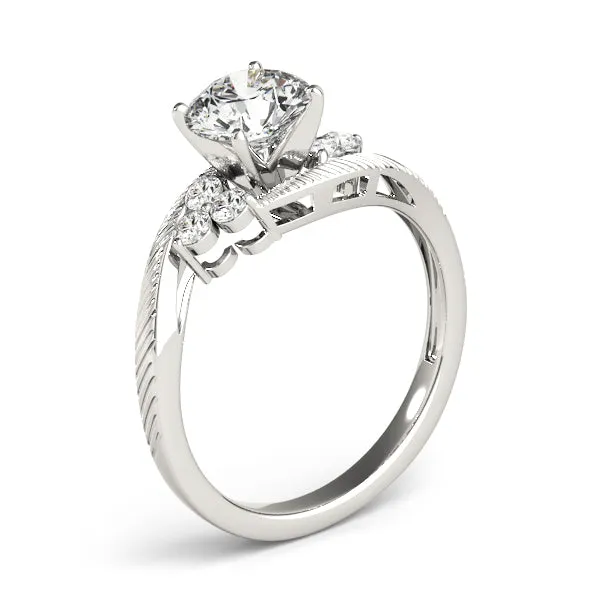 Engagement Rings Cluster Sides - TN84476