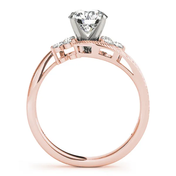 Engagement Rings Cluster Sides - TN84476