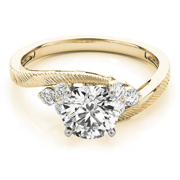 Engagement Rings Cluster Sides - TN84476
