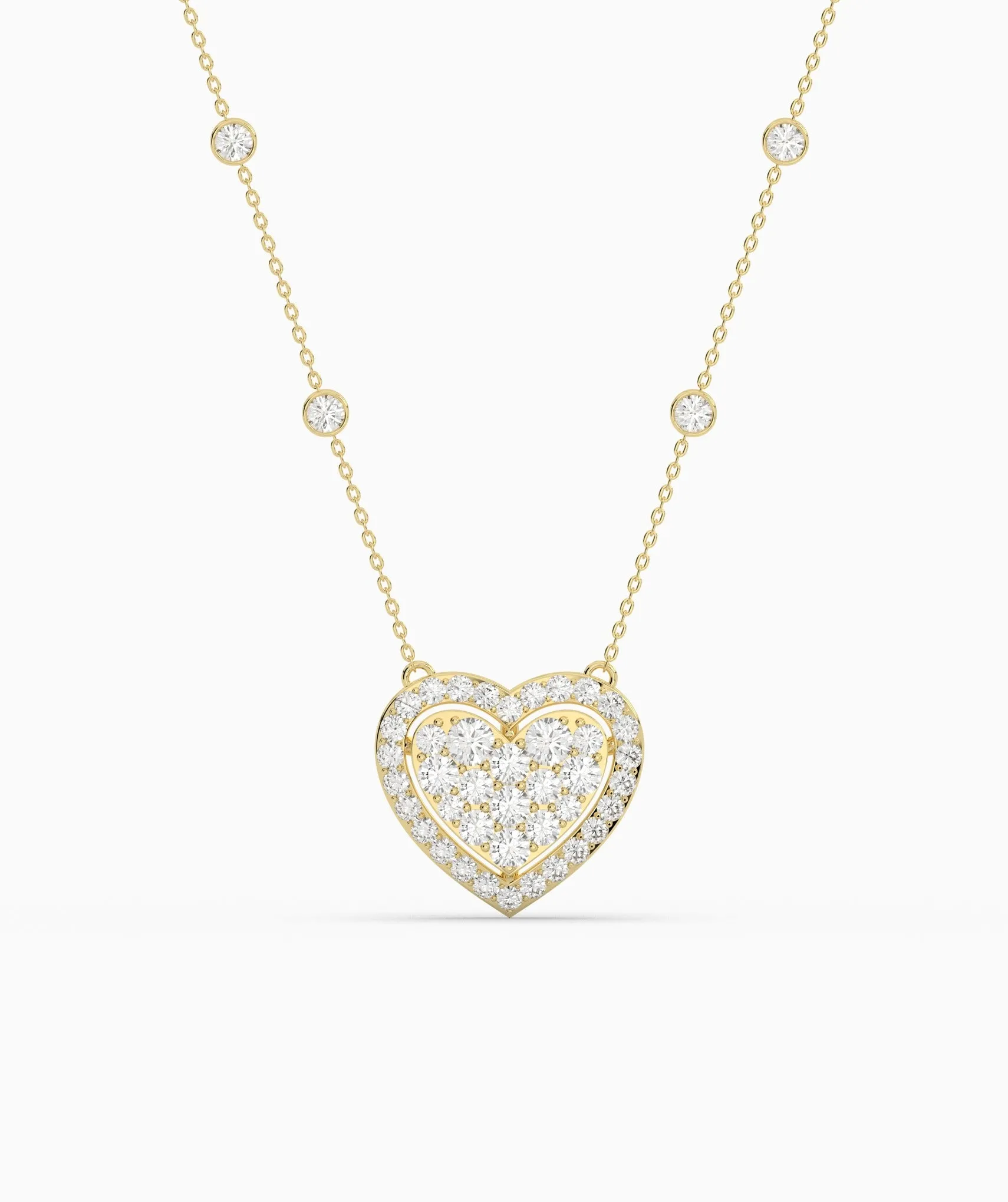 Eternal Love 14K Gold Necklace