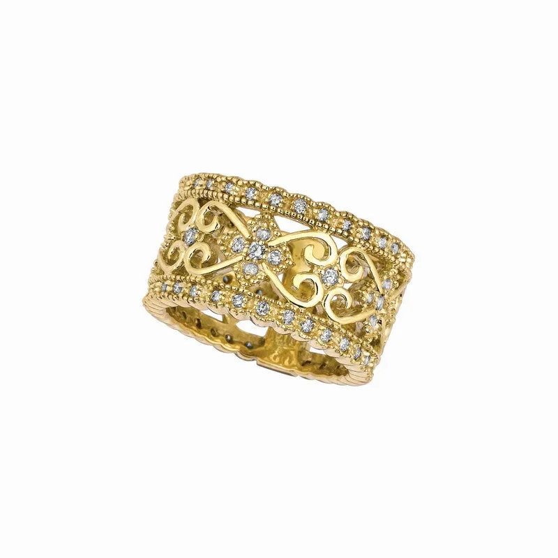 FANCY DIAMOND RING 14K GOLD (0.86 CTW)