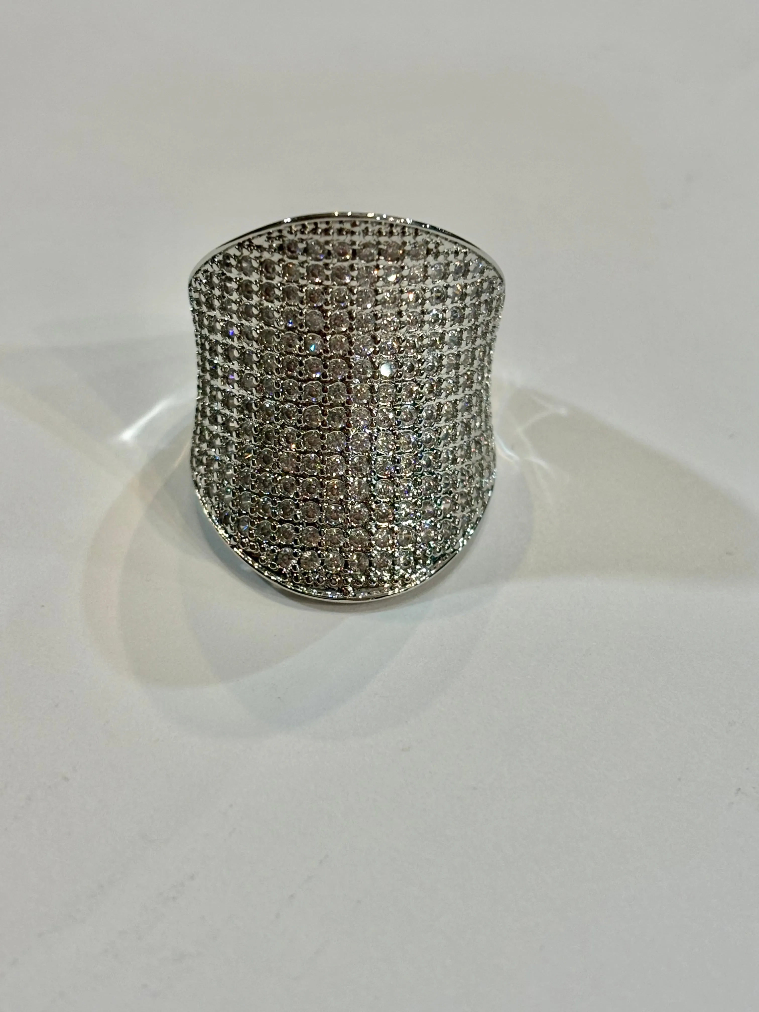 Faux Diamond Rings