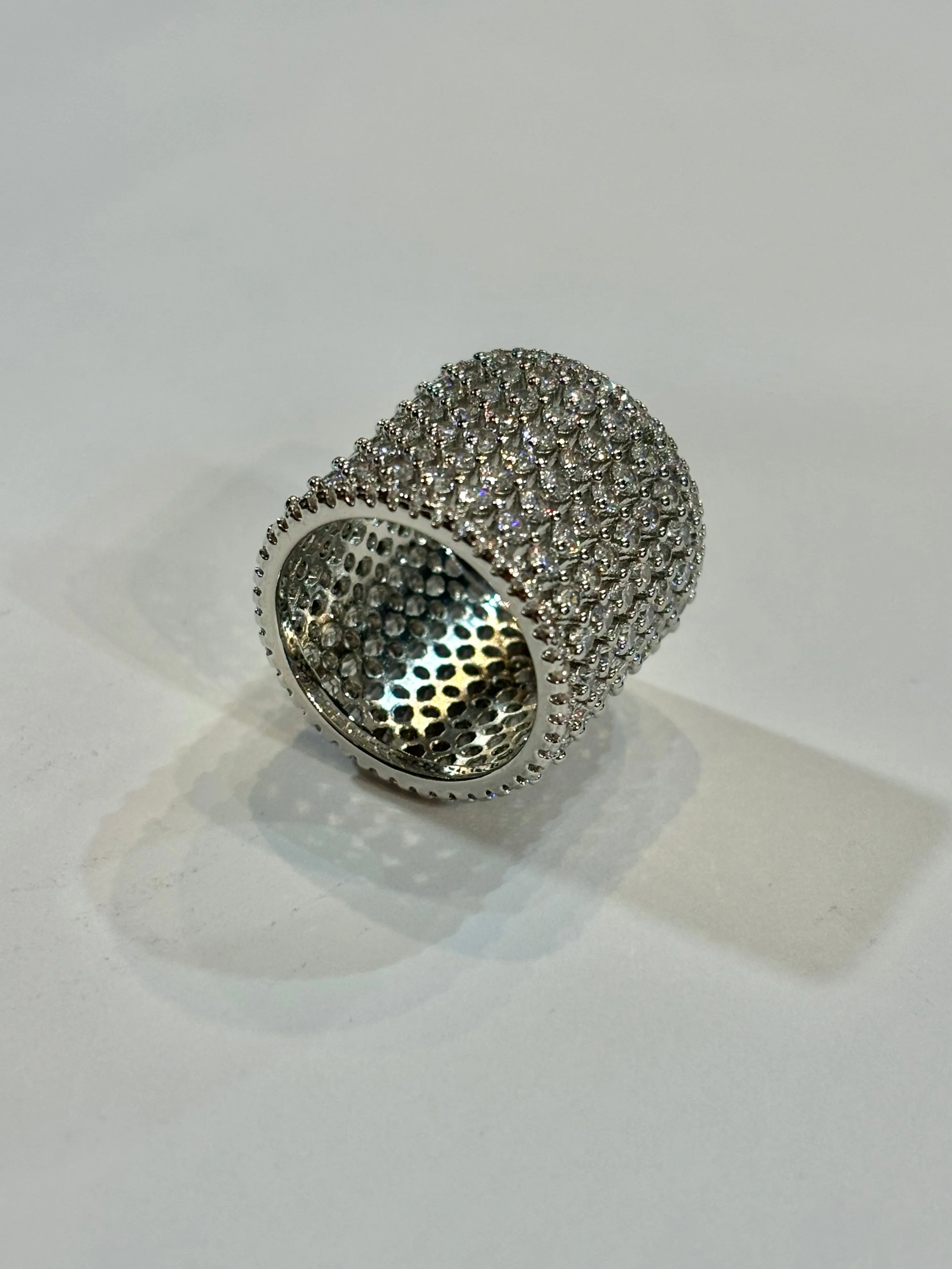 Faux Diamond Rings