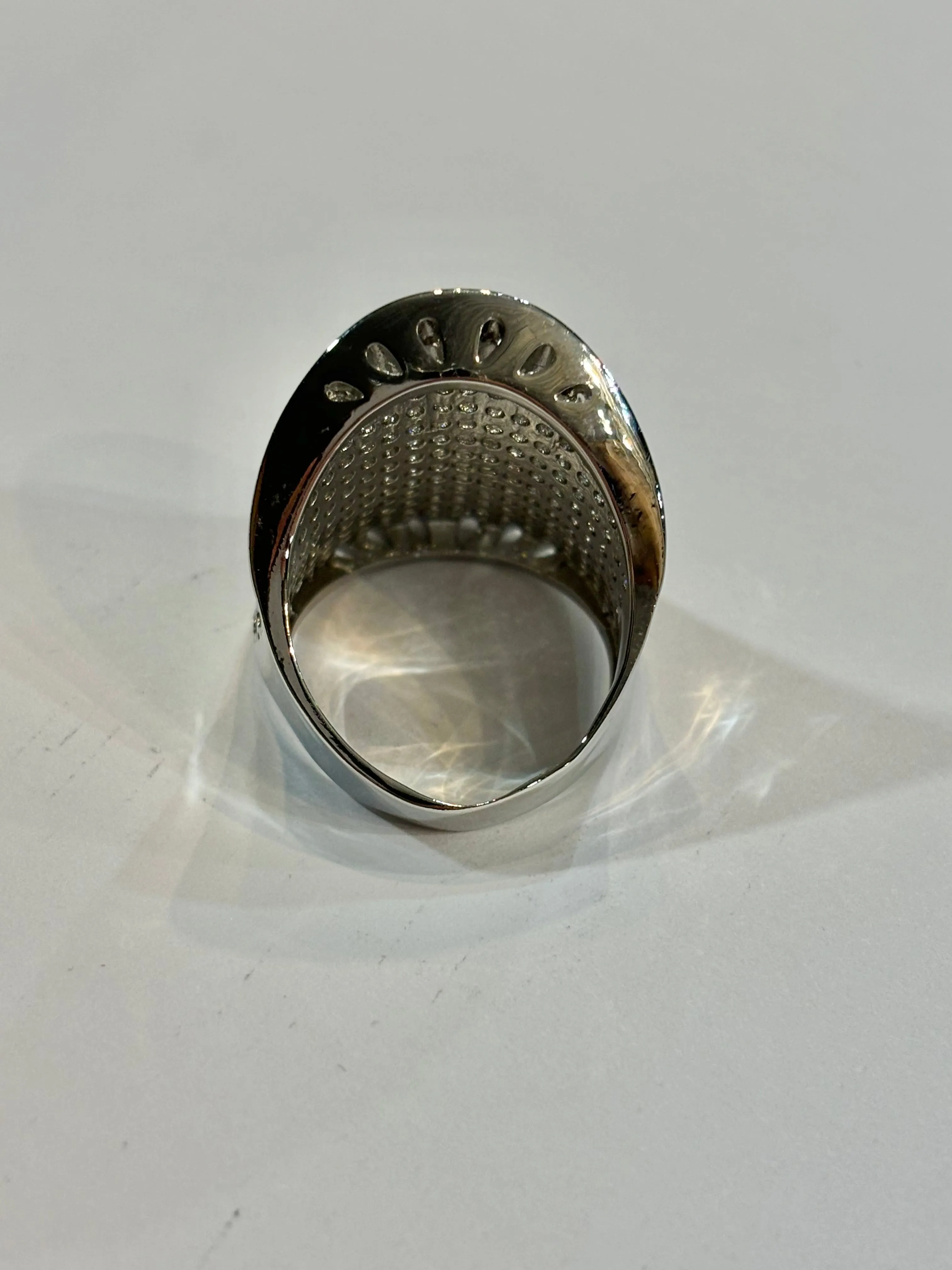 Faux Diamond Rings