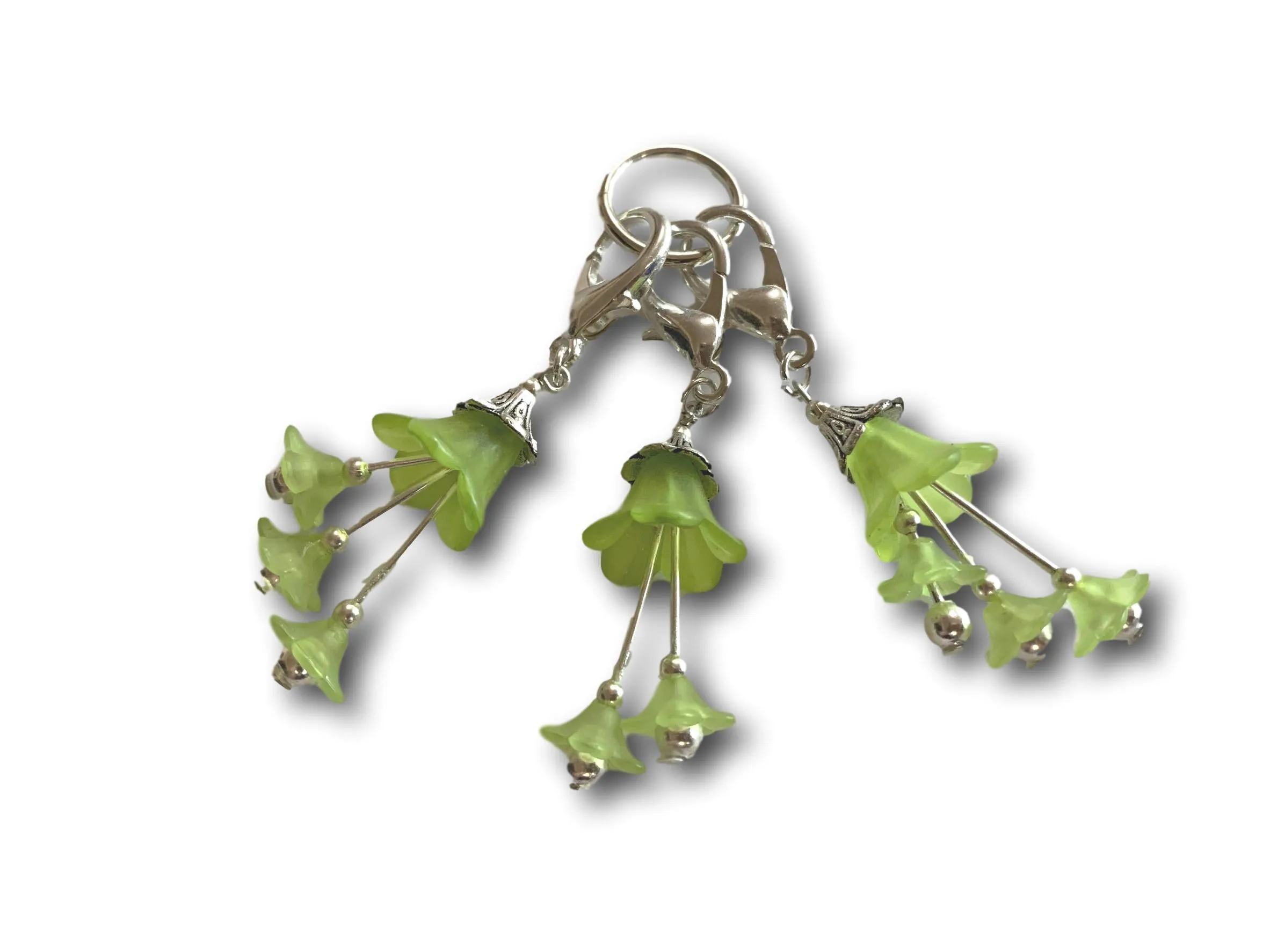 Flowering M1 - #013 - Set of 3 Stitch Markers