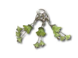 Flowering M1 - #013 - Set of 3 Stitch Markers