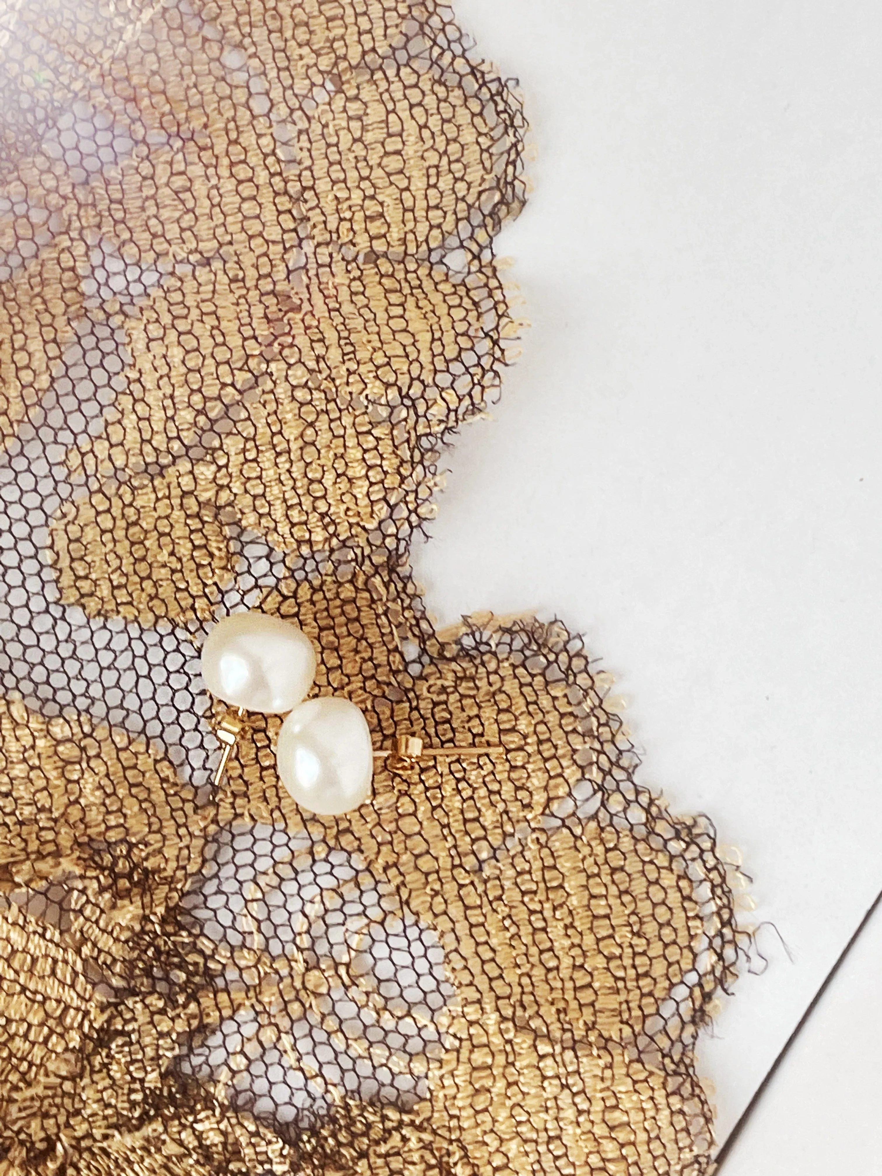 Freshwater Pearl Stud Earrings