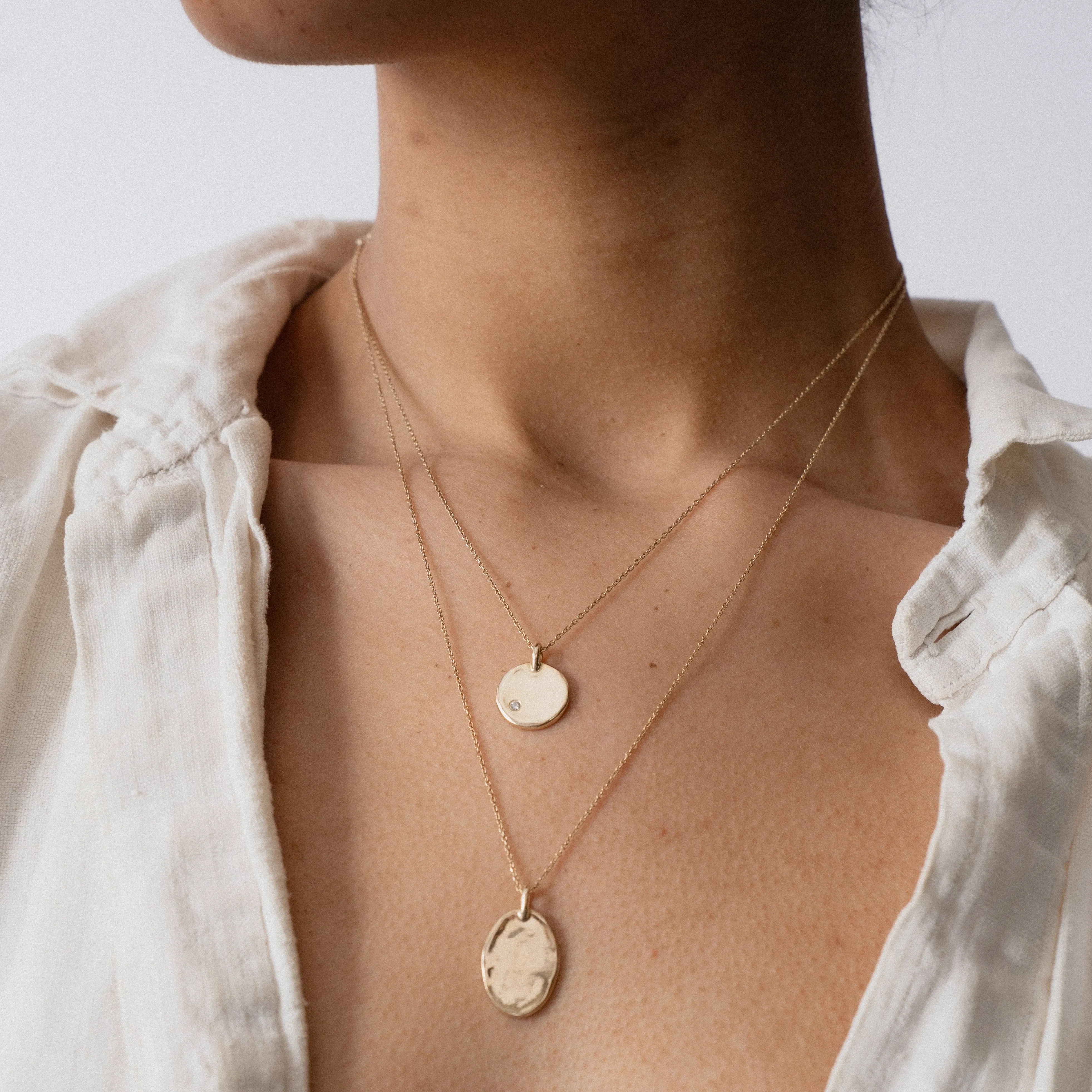 Frida Necklace | Bronze