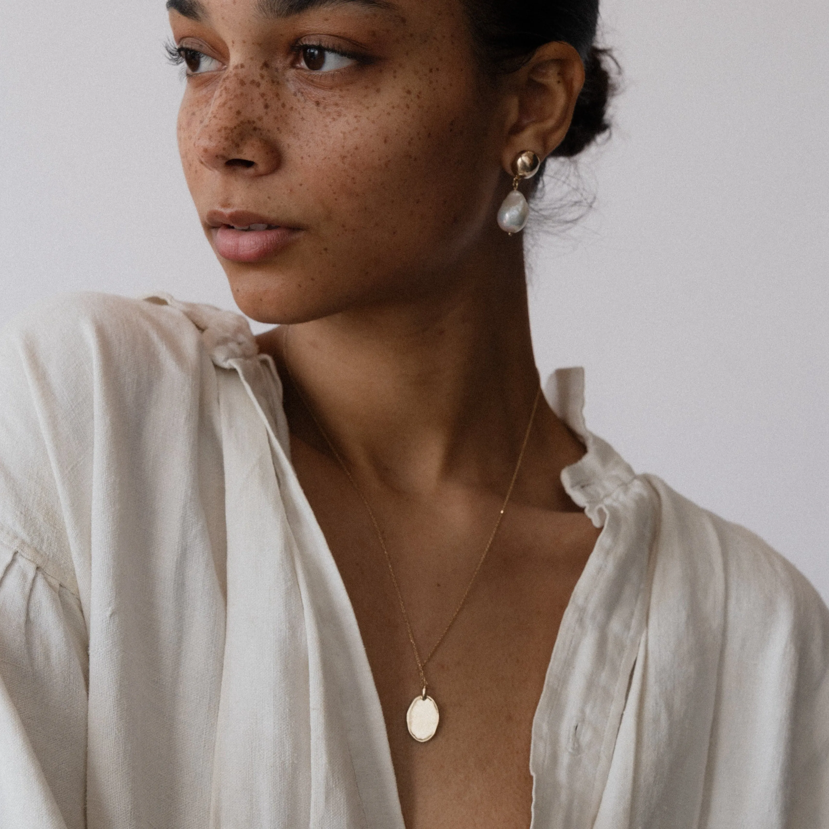 Frida Necklace | Bronze