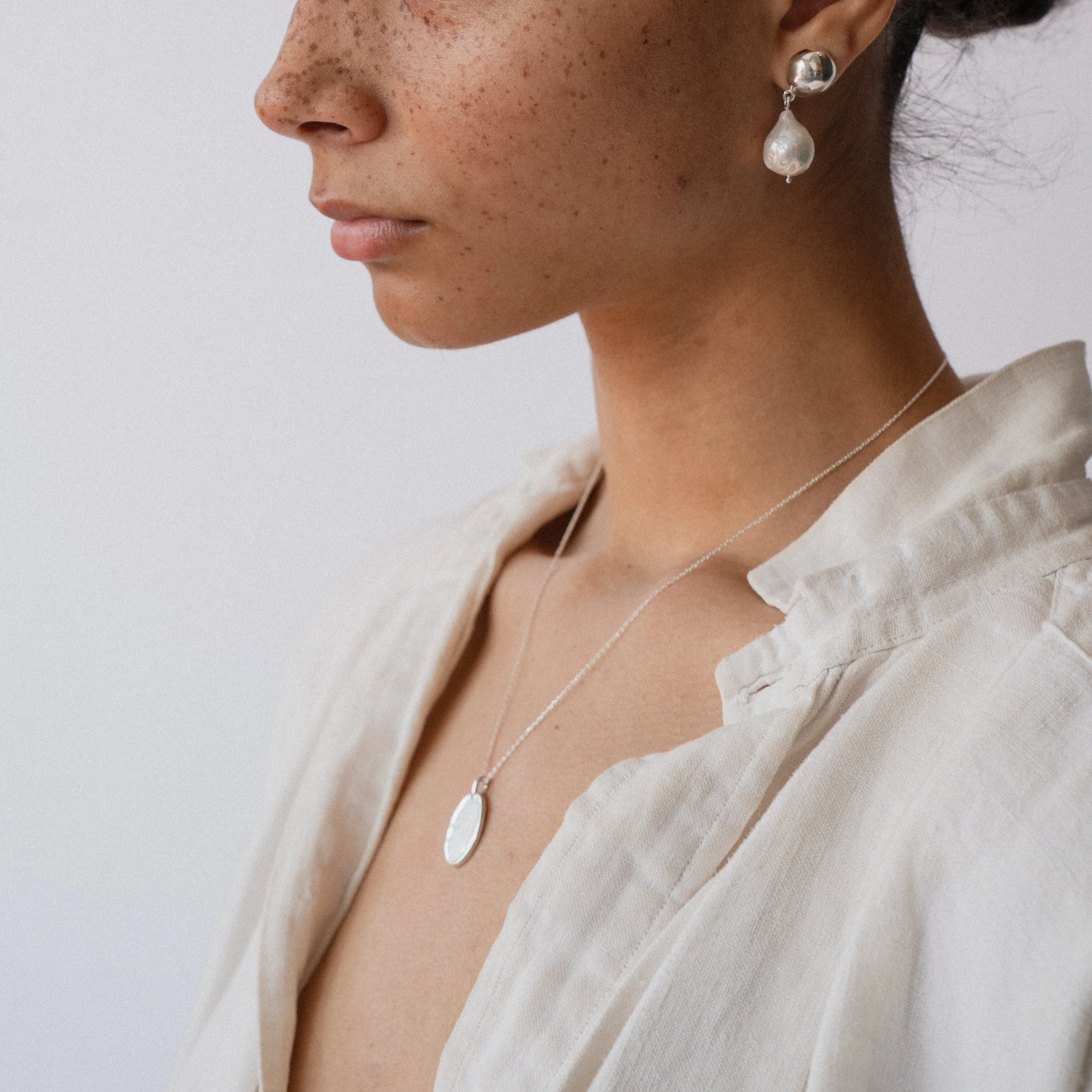 Frida Necklace | Silver