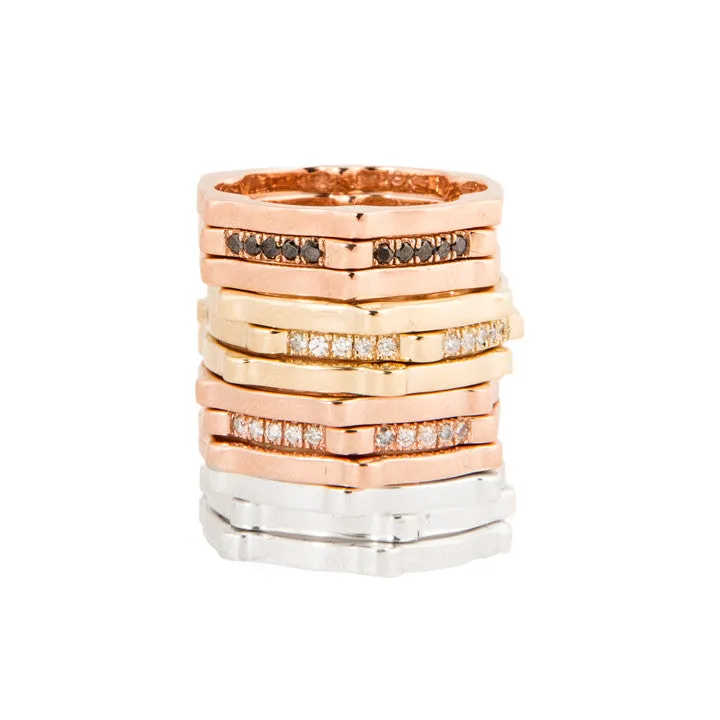 Gear Band | White Gold