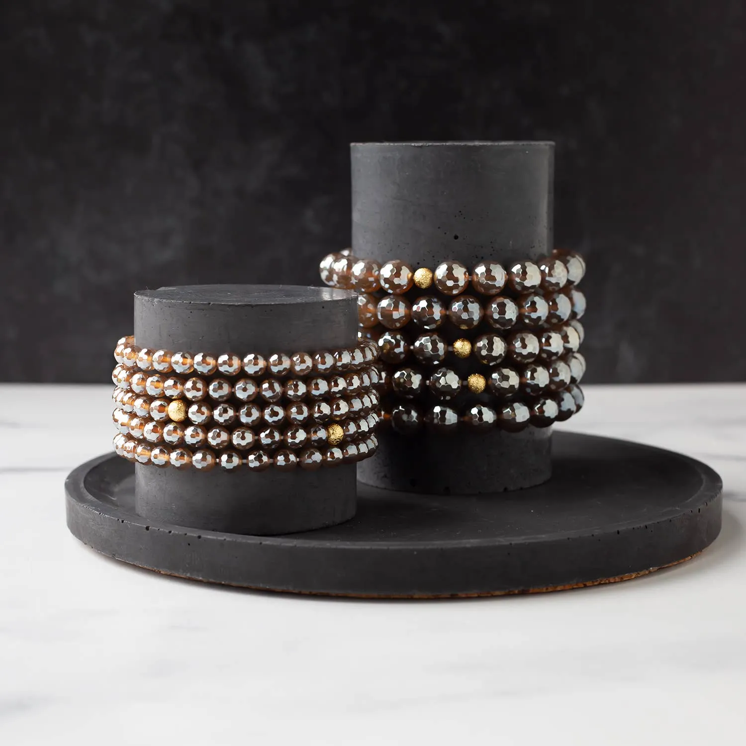 Gemstone Bracelet-Bronze Agate