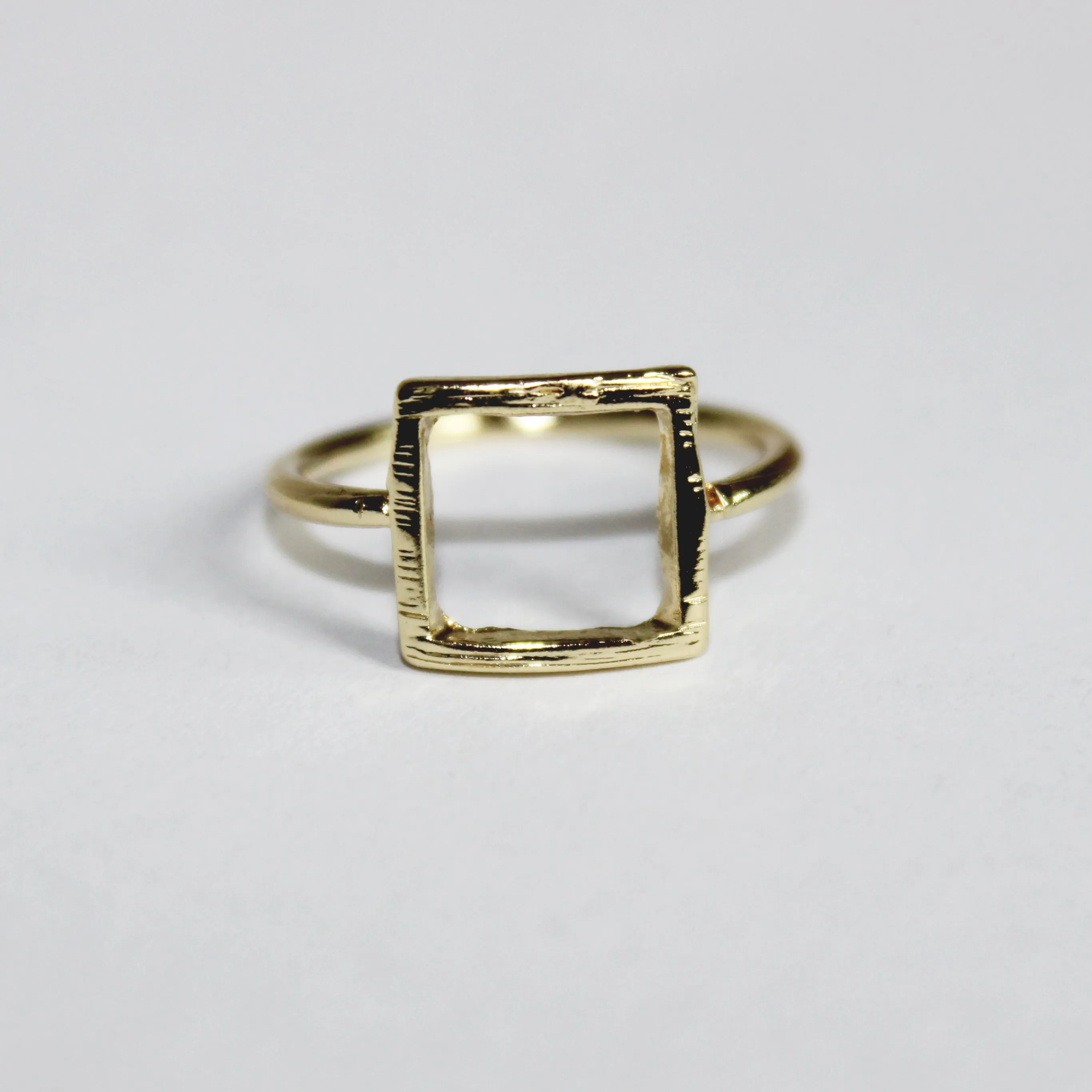 Geometric Open Square Ring