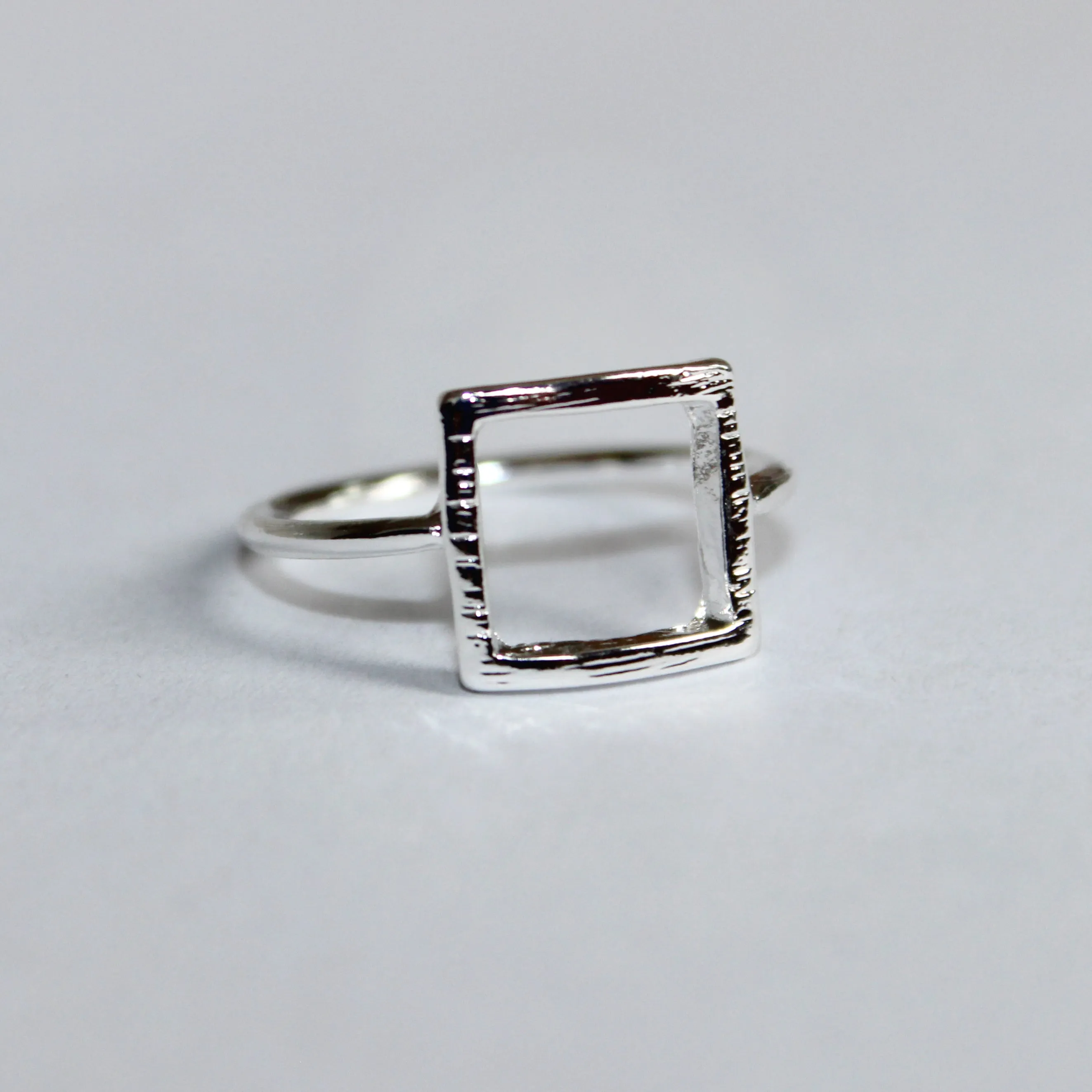 Geometric Open Square Ring