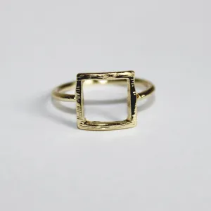 Geometric Open Square Ring