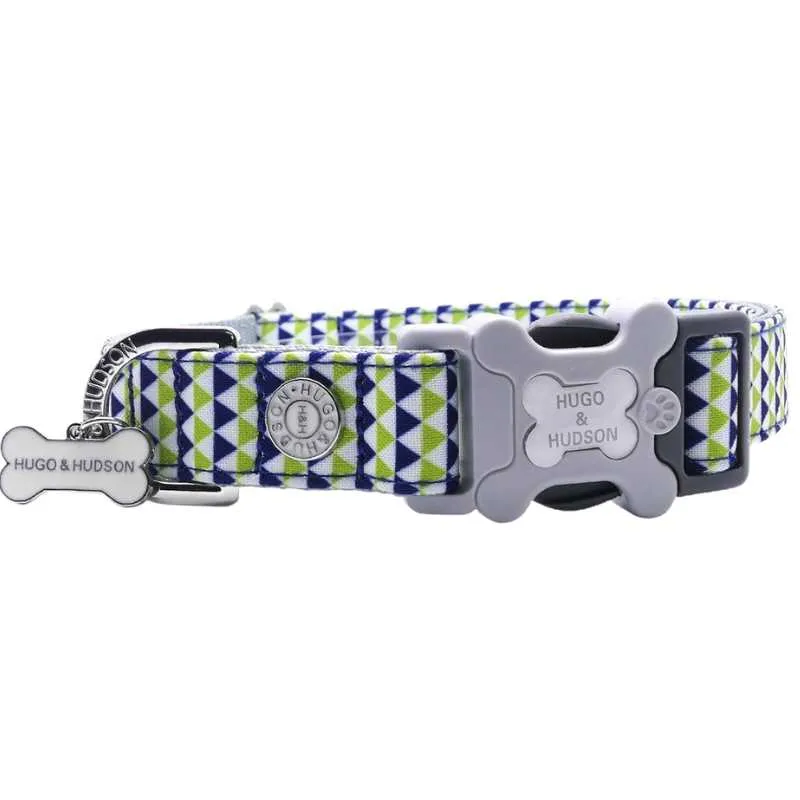 Geometric Print Dog Collar