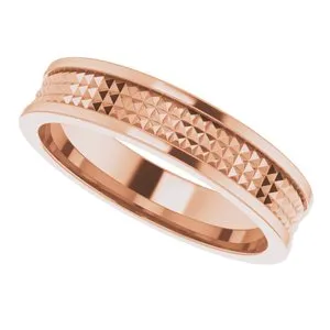 Geometric Pyramid Band 51825 - 5 mm