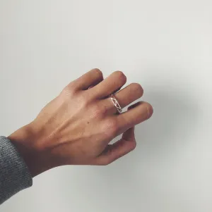 Geometric Ring | Dainty 925 Sterling Silver Ring