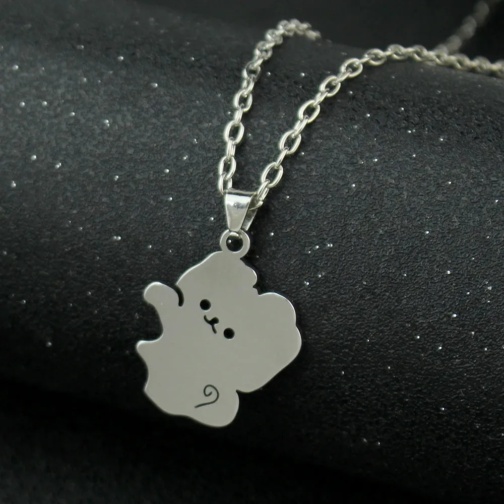 Ghost & Monster Couple Necklaces