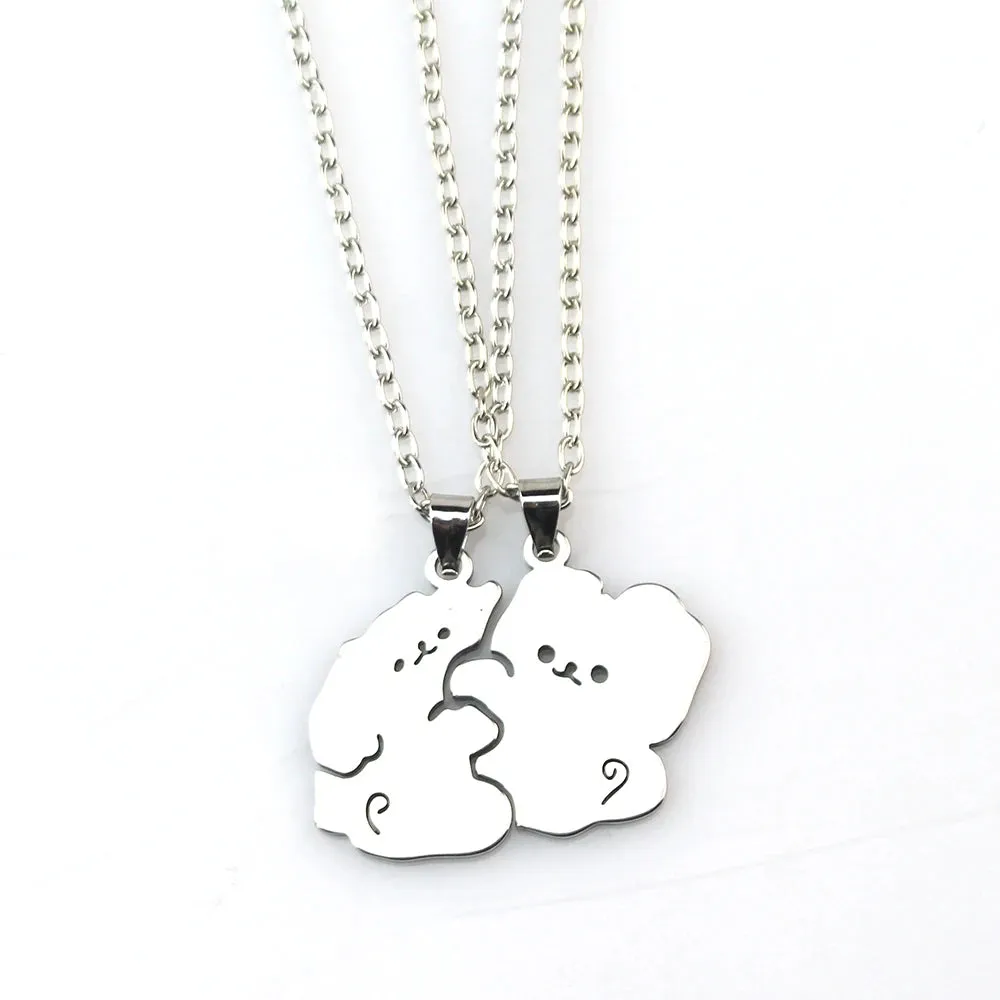 Ghost & Monster Couple Necklaces