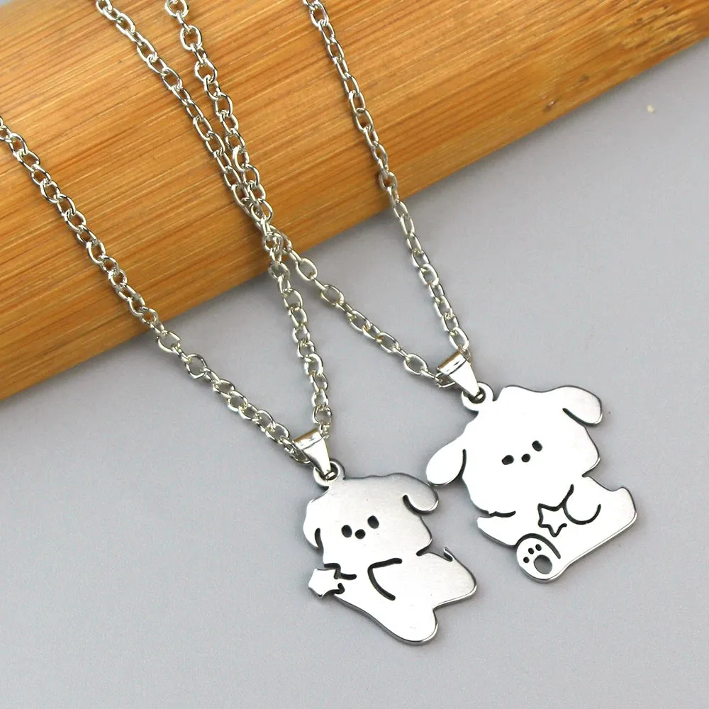 Ghost & Monster Couple Necklaces
